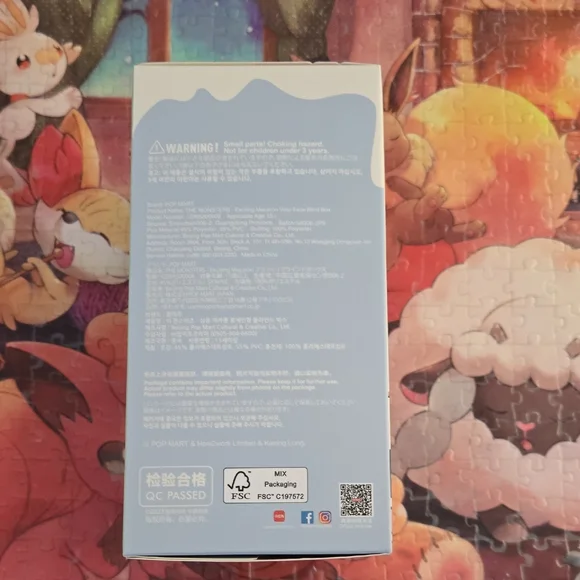 Pop Mart Exciting Macaron Labubu Vyl Plush Pendant Blind Box - Picture 4 of 5